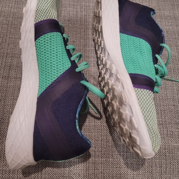 Reebok Womens Sublite Speedpak Running Shoes Blue V68271 Lace Up Low Top 8 M - Picture 3 of 7